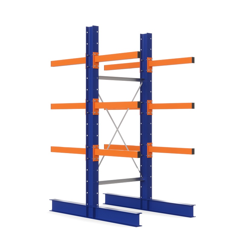 Стеллаж консольный двухсторонний 2500х1073х1740 мм