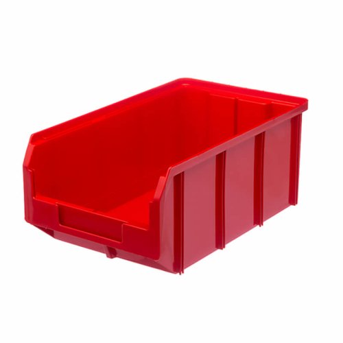 V-3 Пластиковый ящик красный, (342х207х143) 9,4 литра