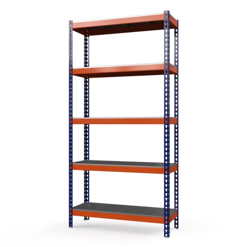 Среднегрузовой стеллаж Профи-Т 3000x1240x500 мм. Ярусы: оцинк. мет. усил. 5 шт. (Т-130/1 M/5/У)