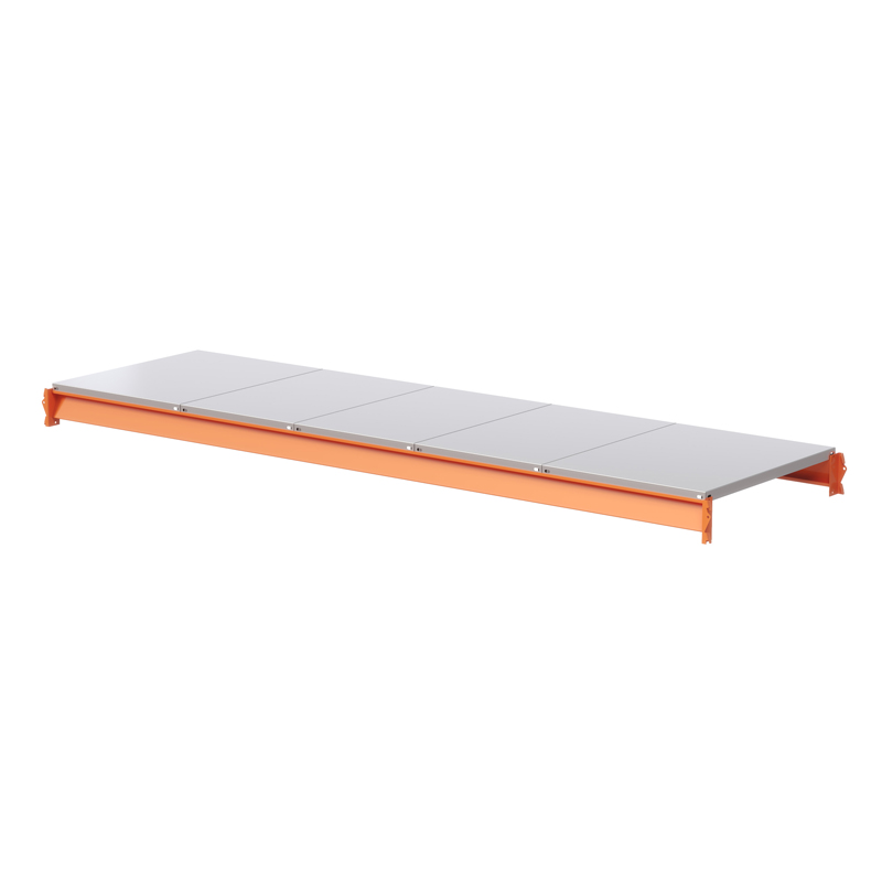 Ярус стеллажа Оптима, металлический сплошной настил (2700х785 мм)