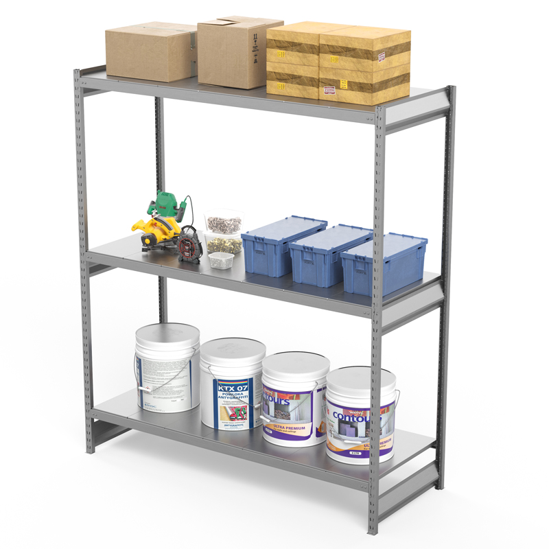 Стеллаж грузовой СГ Ультра (3000х2100х800 мм) 3 яруса, цинк (СГУ 3021803)