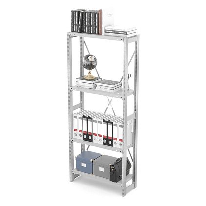 Стеллаж металлический ГТС Универсал, 2000x700x600 мм. Полки: метал. перф.  4 шт. (ТСУ 20070641)