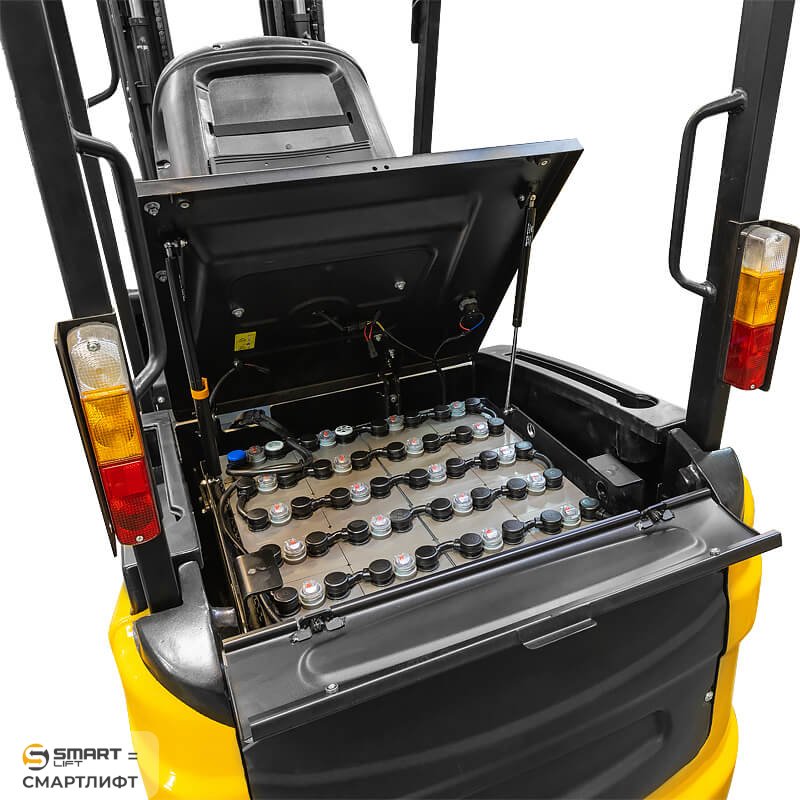 Электропогрузчик CPD15FJ5 (1500 кг; 3,3 м; 48В / 385Ач) СМАРТЛИФТ (SMARTLIFT) – изображение №4