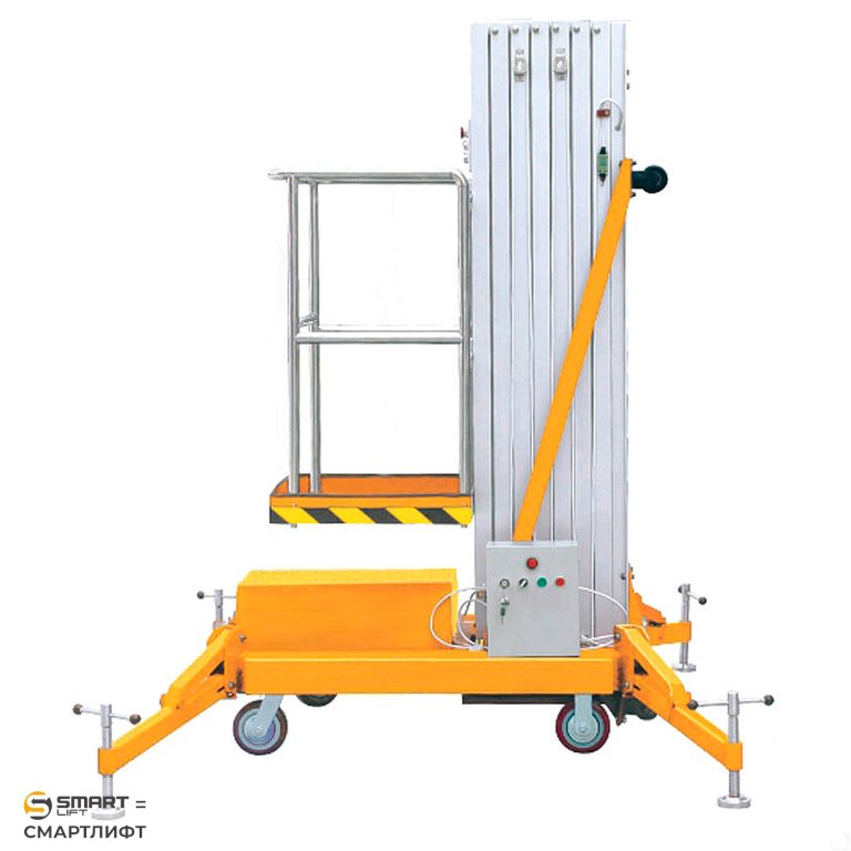 Подъемник мачтовый несамоходный GTWY 9-100 (T) (220В; 125 кг; 9 м) SMARTLIFT