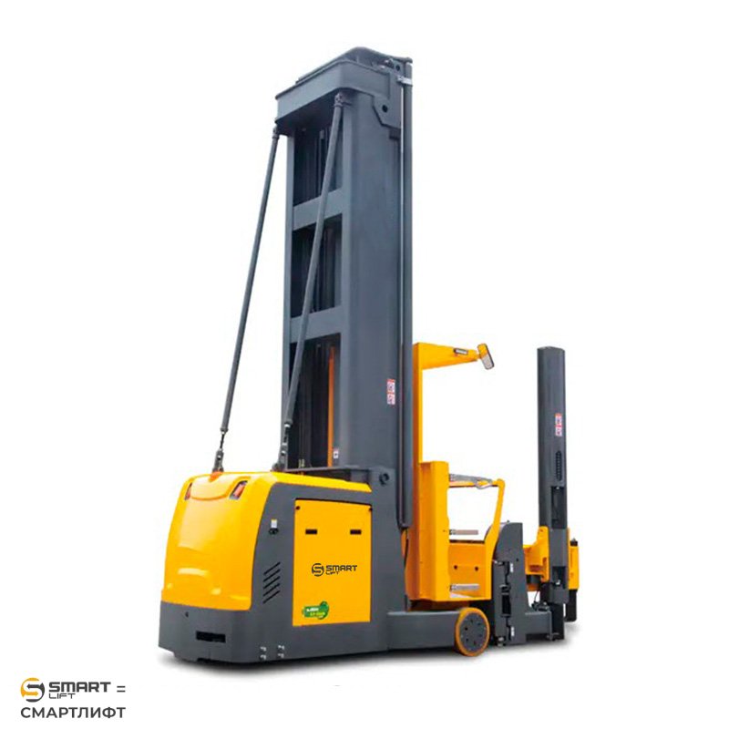 Узкопроходный ричтрак OPTS15 (1500 кг; 10 м; 80В / 600Ач) SMARTLIFT