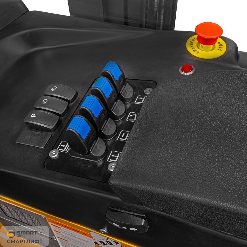 Узкопроходный ричтрак OPD15 (1500 кг; 8 м; 48В / 1000Ач) СМАРТЛИФТ (SMARTLIFT) – изображение №3