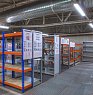 Стеллажи в шоу-руме ГТС Складские системы