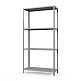 Стеллаж металлический ТС Лайт, 2200x1000x400 мм. Полки: 4 шт. металл перф. (ТС 22100441) – изображение №1